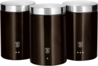 Berlinger Haus BH/6828 Fém Ételtároló készlet 1,7L - Fekete (3db)