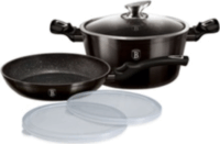 Berlinger Haus BH/6616T 24 cm Edénykészlet - Fekete (5 részes)