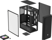 Fury Shobo SH4 RGB Számítógépház - Fekete