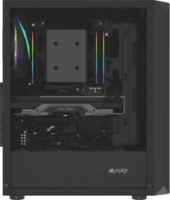 Fury Shobo SH4 RGB Számítógépház - Fekete