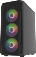 Fury Shobo SH4F RGB Számítógépház - Fekete