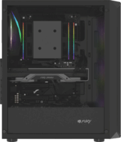 Fury Shobo SH4F RGB Számítógépház - Fekete