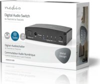 Nedis ASWI2514BK 4x Toslink anya - Toslink anya Elosztó