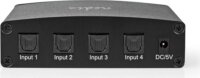 Nedis ASWI2514BK 4x Toslink anya - Toslink anya Elosztó