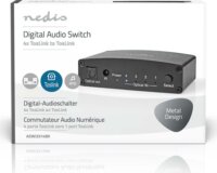Nedis ASWI2514BK 4x Toslink anya - Toslink anya Elosztó