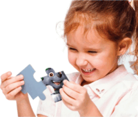 Clementoni Supercolor Mancs Őrjárat - 104 darabos Maxi puzzle