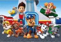 Clementoni Supercolor Mancs Őrjárat - 104 darabos Maxi puzzle