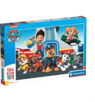 Clementoni Supercolor Mancs Őrjárat - 104 darabos Maxi puzzle