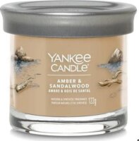 Yankee Candle Signature Amber & Sandalwood Illatgyertya 122g