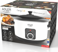 Adler AD 6413r 5.8L Elektromos főzőedény - Fehér/Fekete