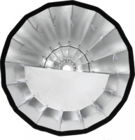 GODOX P90L Softbox Hatszögletű Ernyő Reflektor - Fekete (90cm)