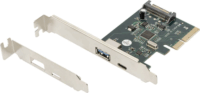 Digitus DS-30225 USB Type-A / USB Type-C port bővítő PCIe kártya
