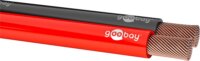 Goobay hangszórókábel CU 50m - Piros/Fekete
