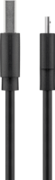 Goobay 46800 USB-A apa - Micro USB apa 2.0 Adat és töltőkábel - Fekete (1m)