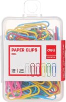 Deli Essential 29 mm színes gémkapocs (100 darabos)