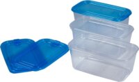 TOO KT-078 Műanyag ételtároló készlet 0,95L (3 db)