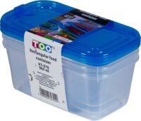 TOO KT-078 Műanyag ételtároló készlet 0,95L (3 db)