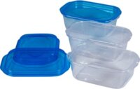 TOO KT-077 Műanyag ételtároló készlet 0,5L (3 db)