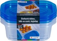 TOO KT-077 Műanyag ételtároló készlet 0,5L (3 db)