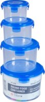 TOO KT-075 Műanyag ételtároló doboz készlet (4 db / csomag)