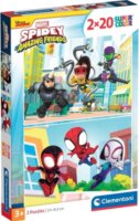 Clementoni Supercolor Spidey és barátai - 2x20 darabos puzzle
