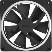 NZXT F140 RGB Duo 140mm PWM Rendszerhűtő - Fekete