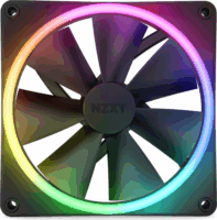 NZXT F140 RGB Duo 140mm PWM Rendszerhűtő - Fekete