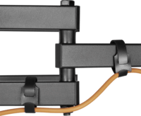 SBOX PLB-3646-2 37"-80" LCD TV/Monitor fali tartó - Fekete (1 kijelző)