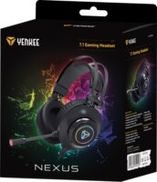 Yenkee YHP 3036 Nexus 7.1 Vezetékes Gaming Headset - Fekete