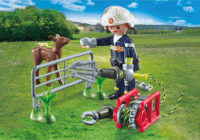 Playmobil 71467 City Action - Tűzoltó állatmentés közben