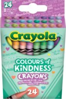 Crayola Kedves szavak zsírkréta készlet - vegyes színek (24 db/doboz)