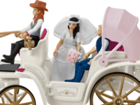 Schleich Horse Club esküvői hintó Játékszett