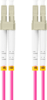 Lanberg FO-LULU-MD41-0150-VT optikai patch kábel LC/UPC - LC/UPC Duplex 15m - Rózsaszín