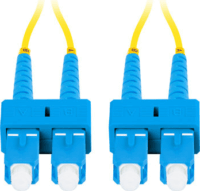 Lanberg FO-SUSU-SD11-0050-YE optikai patch kábel SC/UPC - SC/UPC Duplex 5m - Sárga