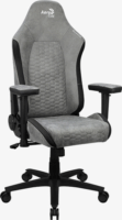 AeroCool Crown AeroSuede Gamer szék - Szürke/Fekete