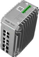 Ruijie Reyee RG-NIS3100-8GT4SFP-HP Ipari Gigabit PoE+ Switch