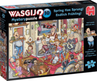 Jumbo 81905 Wasgij Mystery 10 - Végre tavasz 1000 darabos Kreatív Puzzle