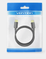 Vention HAKBF Displayport 1.2 - Displayport 1.2 Kábel 1m - Fekete