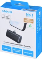 Anker Nano Powerbank USB-C 5000mAh 22,5W (2.22-3A / 5-12V) - Fekete