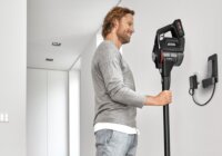 Bosch BCS8214BL Serie 8 Unlimited Gen2 Porzsák Nélküli Álló porszívó - Fekete