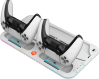 Canyon CND-CSPS5W PlayStation 5 RGB Töltőállvány - Fehér