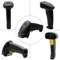 Qoltec 50853 Kézi vonalkódolvasó - Fekete