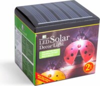 Garden of Eden 11763 Kerti Dekorációs Lámpa - Katicabogár - Hideg fehér