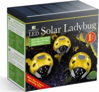 Garden of Eden 11764C Kerti Dekorációs Lámpa - Sárga Katica - Meleg fehér