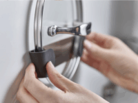 Joseph Joseph 85149 Fedőtartó - Szürke (4db / csomag)