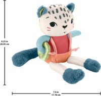 Fisher-Price Pici praclik hópárduc plüss figura