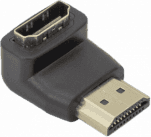 SBOX AD.HDMI-F/M-90/R HDMI apa - HDMI anya 90°-os Toldó