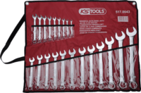 KS Tools 517.0043 Csillag-villáskulcs készlet (21db / csomag)