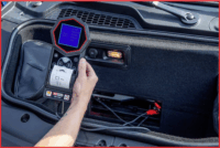 KS Tools 550.1649 12V / 24V Digitális akkumulátor és töltőrendszer ellenőrző