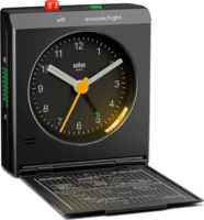 Braun BC 05 B Quarz Ébresztőóra - Fekete